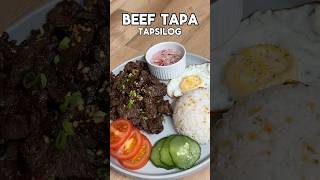So delicious Beef Tapa or Tapsilog- #food #cooking #recipe #shorts So delicious Beef Tapa or Tapsilog- #food #cooking #recipe #shorts
