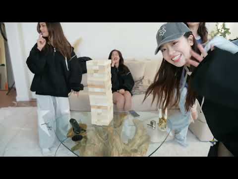 POKIMANE CELEBRATING MERCH RELEASE W/ TRUTH AND JENGA :)))