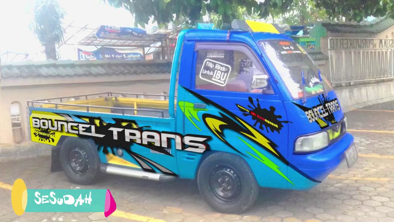 TUTORIAL DESAIN BRANDING MOBIL PICK UP UNTUK PEMULA By Powermodif