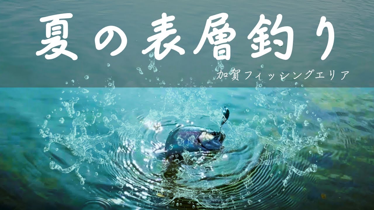 【#10】RELIER(ルリエ) - 夏の表層釣り［in 加賀フィッシングエリア］/エリアトラウト/管釣りタイトルなし