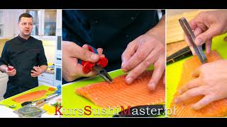 Kurs Sushi Master 3 - Rozbiórka Ryb, Filetowanie, Kampio, Oshinko, Nigiri Krewetka, Kompozycje.