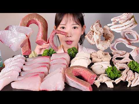 사잇살 식감이 독보적🐟⭐ 자연산 특대 잿방어회, 부속부위 먹방 <strong>Raw</strong> Amberjack [eating show] mukbang korean food