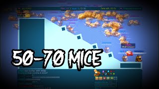 Transformice - C4ls0s ( +100/50 MICE ) Racing Gameplay #2 + 16k FIRSTS |