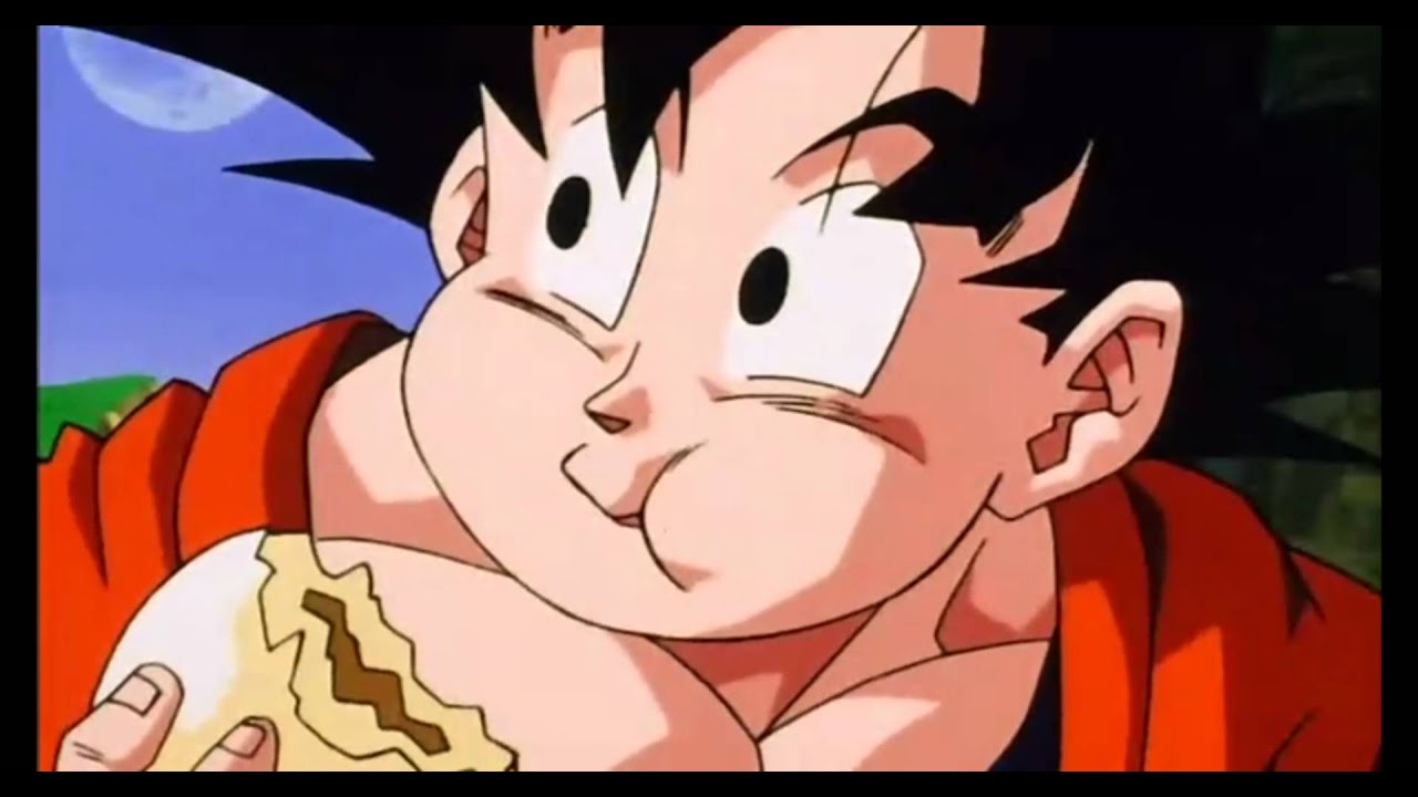 Goku eating food [2K 3D HD] YouTube
