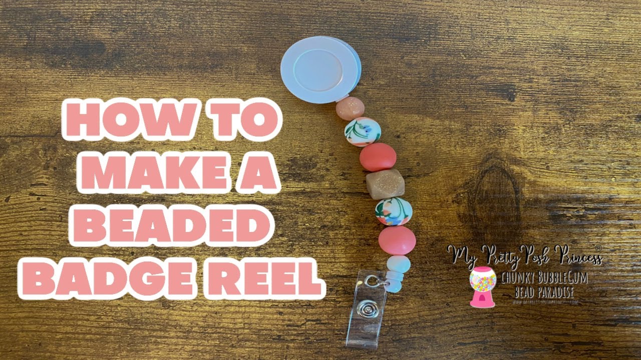 How to Make a Beaded Badge Reel 