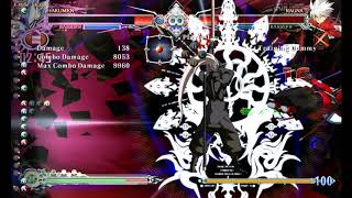 Hakumen Punish Charged 6C TOD