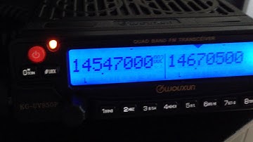 Wouxun KG-UV950P Frequency Scanning