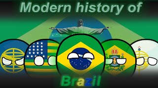 Countryballs Modern History Of Brazil
