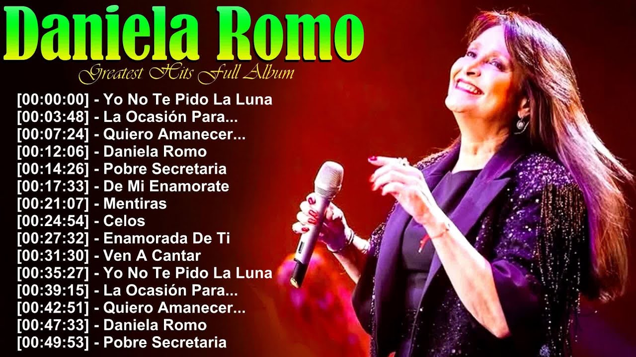 Daniela Romo – Música del Corazón 💕 Álbum con las canciones más queridas de su carrera