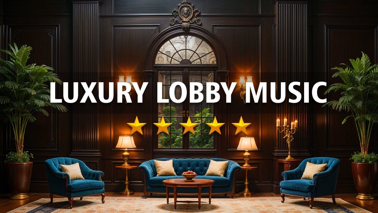 Hotel Lobby Music 2025 - Ethereal Jazz Saxophone Instrumental & Soft ...
