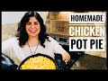 Easy Dinner ❤️ One Pan Meal 🥘 Dinner Idea 💡 Family Meal 🥘 Homemade Chicken Pot Pie 🥧