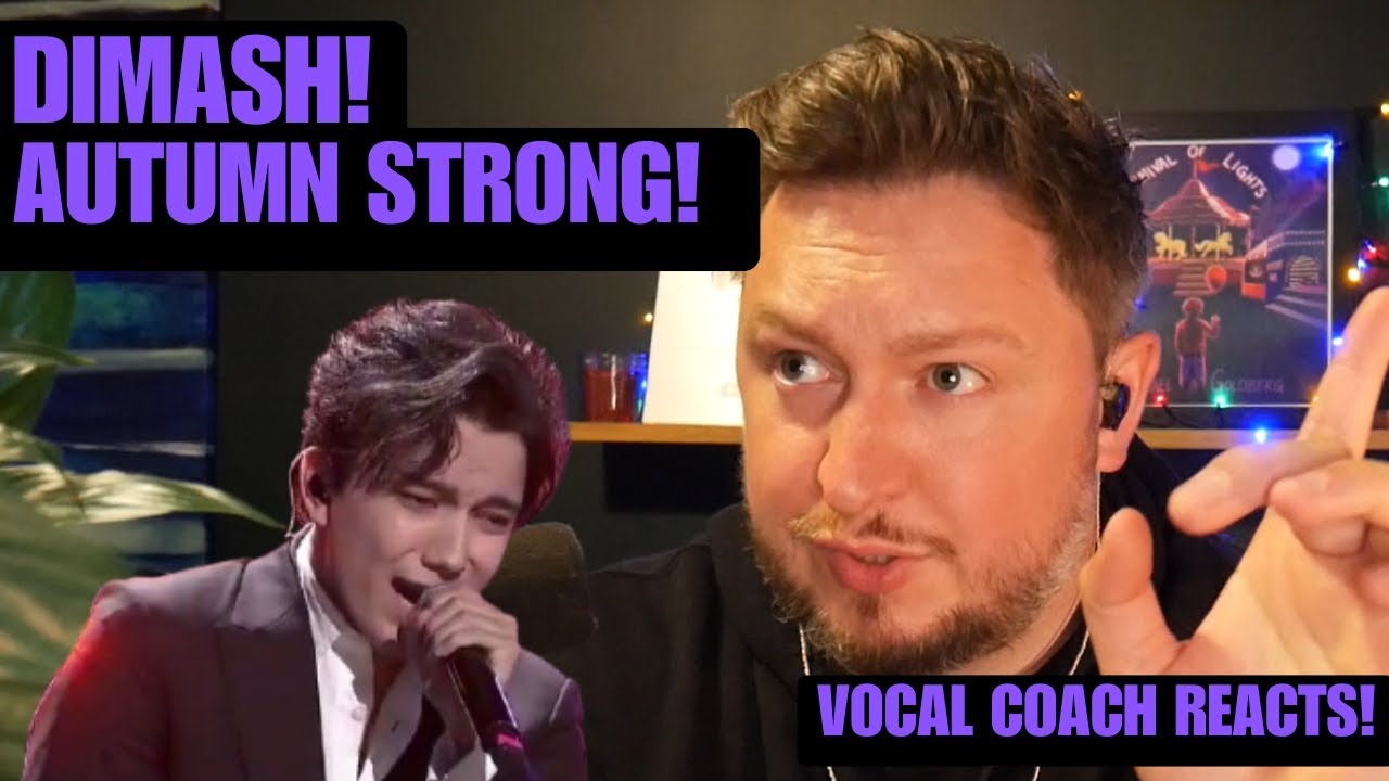 Vocal Coach Reacts! Dimash Kudaibergen! Autumn Strong! Live!