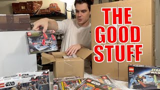 Random LEGO Star Wars Haul (Trading Cards, RARE Sets, Battle Packs, & SITH ART)