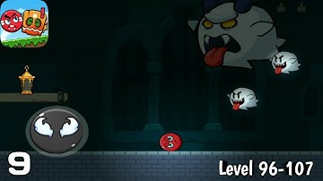Ball V - Red Boss Challenge - Level 96-107 Gameplay Walkthrough #gameplay #UnicornGaming339 #gaming