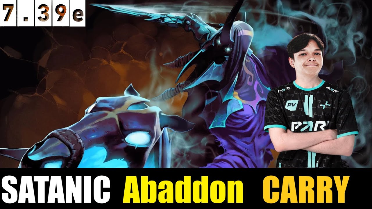 🤯SATANIC[Abaddon] HC 7.39e- DOTA 2 HIGHEST MMR MATCH