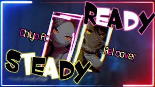 【GIGA】Ready Steady ( VBS ver )『Covered by Rei & Chiyo』| Collab Cover - Sub ENG