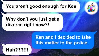 【Apple】I was getting spam text messages from an unknown person, asking me to get a divorce. Then...