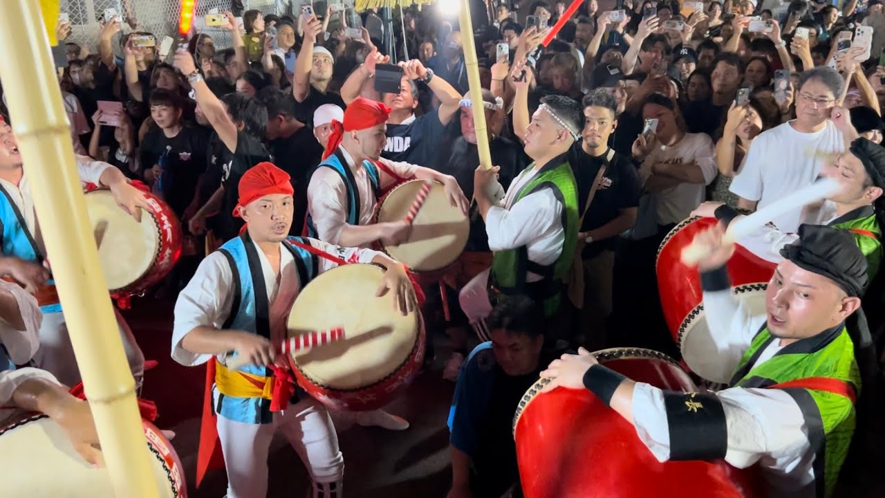 園田青年会vs中の町青年会 旧盆ウンケー ガーエー　2024.8.16