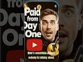 This YouTube Shorts Hack Pays You From Day One #youtubeshorts #shorts