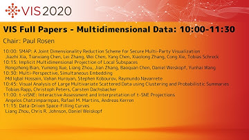 VIS 2020: VIS Full Papers - Multidimensional Data