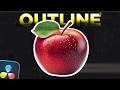 Add Outline in Image/PNG in Davinci Resolve | Full Tutorial