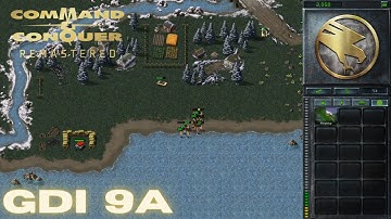 Command & Conquer Remastered - GDI Mission 9A - CLEARING A PATH (Hard)