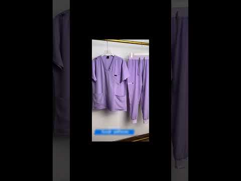 Nursing Uniforms Clinical Scrubs Set Nurse Doctor DustproofWorkwear Medical Top Jogger Pants