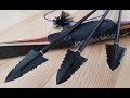 Cold steel cheap shot. Тест пластиковых BROADHEAD по кости, дереву и броне.