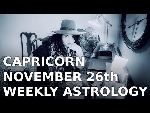 capricorn-weekly-astrology-horoscope-26th-november-2018