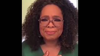 Oprah Winfrey in tears because of Thuso Mbedu