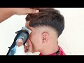 LA MEJOR TÉCNICA LOW FADE OSCURO SOLO PEINES ESPECIALES | how to make a low fade.