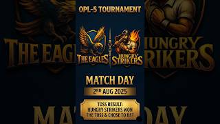 The Eagles vs Hungry Strikers 🔥 | OPL-5 | Hard Tennis Cricket | 8 Overs Match | Oxygen Cricket Club