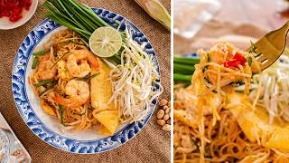 Making Pad Thai in 10 Minutes ⏱️ | Easy Asian Dinner Hacks