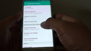 Samsung Galaxy S6 Edge: How to Enable / Disable Google Keyboard Auto Correction