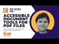 Maintain equity in digital learning  pdf accessibility tools  foxit education