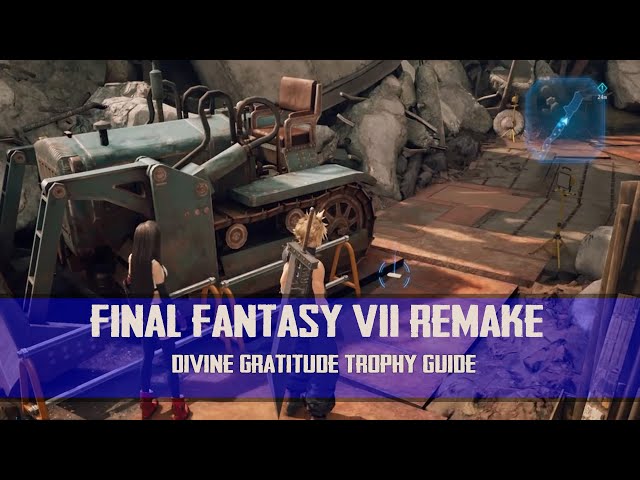 Divine Gratitude trophy in Final Fantasy VII Remake (PS4)