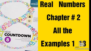 oxford new countdown book 8 third edition || chapter 2 || All the Examples 1_13  solved