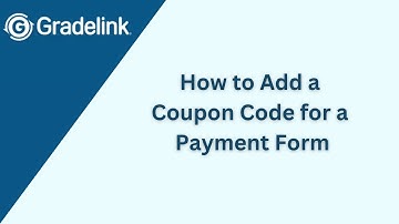How to Add a Coupon Code for a Payment Form