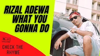 RIZAL ADEWA ON WHAT YOU GONNA DO #MainKotor​  | Check The Rhyme Indonesia