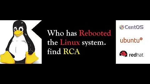 How to find who has rebooted Linux server #linux #learnlinux #linuxinterviewquestions #dsl