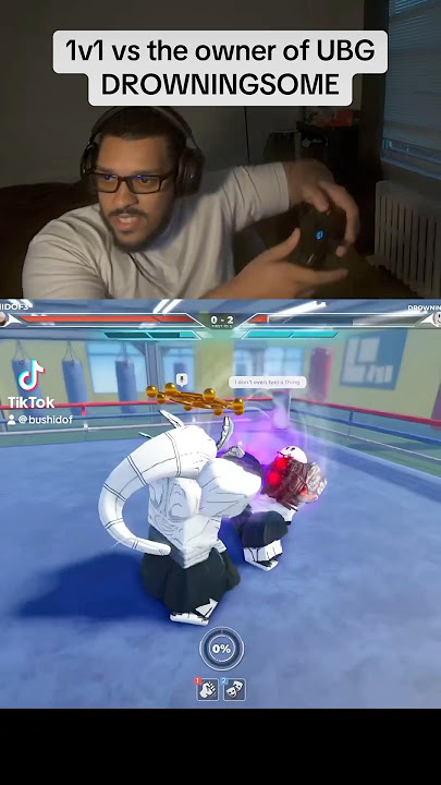 1v1 vs the owner of untitled boxing game #roblox #ubg #untitledboxinggame #shorts