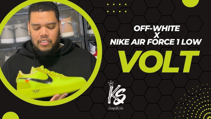 Off-White x Nike Air Force 1 Low 'Lemonade' — Kick Game