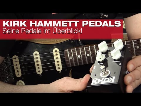 Kirk Hammett Pedals: KHDK No. 1 Overdrive, No. 2 Clean Boost & Ghoul Screamer
