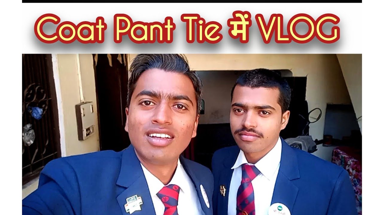 👔 Coat Pant Tie में Vlog 