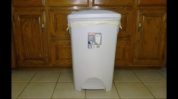 DIY TRASH CAN HOLDER
