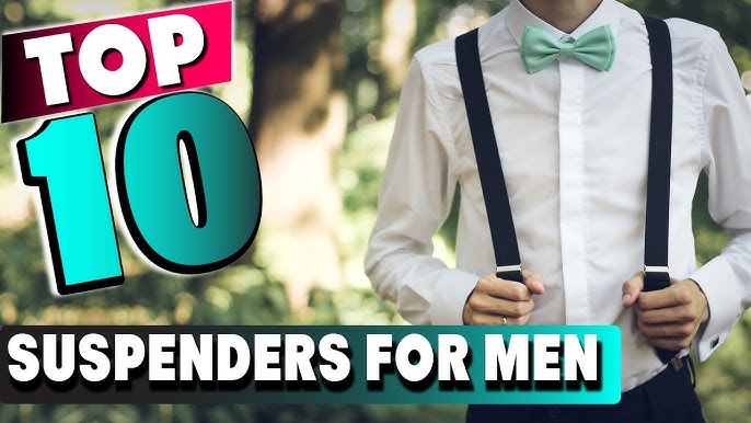 6 Classiest Suspenders For Men To Rock The Formals