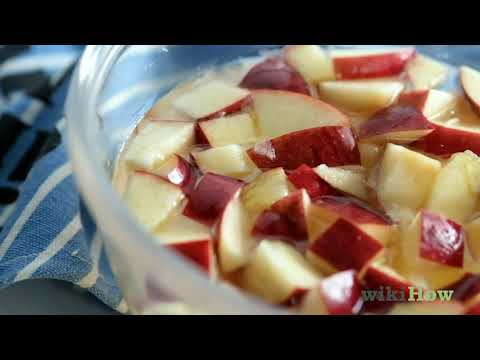 How to Keep a Cut Apple from Turning