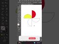 How to Create the Google Photos Logo in Adobe Illustrator |Step-by-Step Tutorial#shortsviral#design