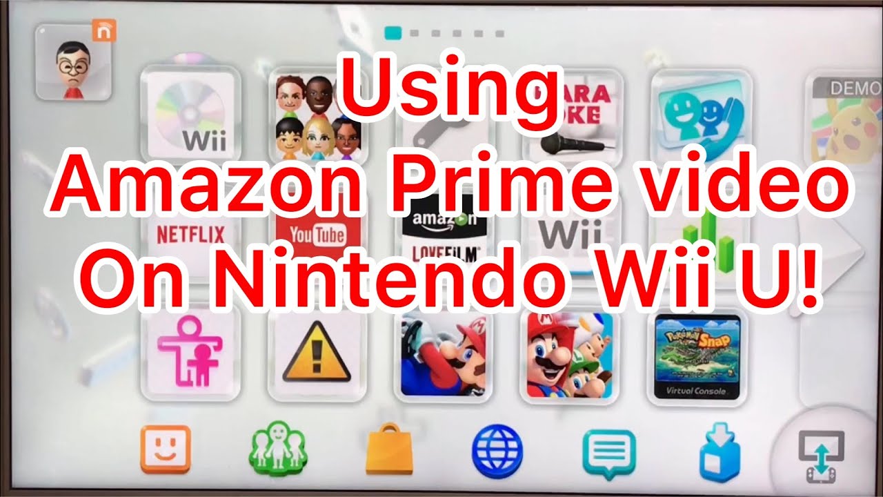 amazon video wii u