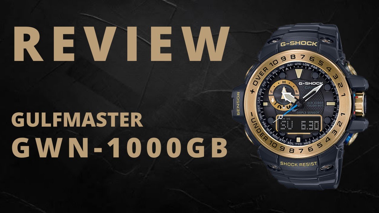 CASIO G-SHOCK GULFMASTER GWN-1000GB REVIEW - YouTube